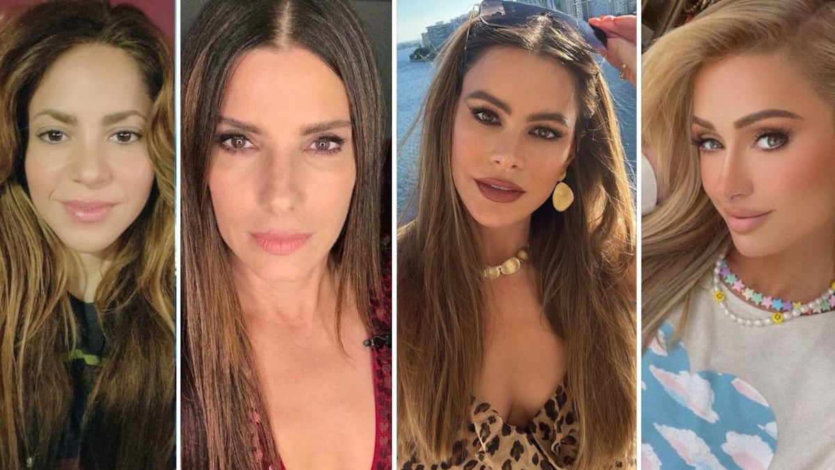 Shakira, Sandra Bullock, Sofía Vergara, Paris Hilton