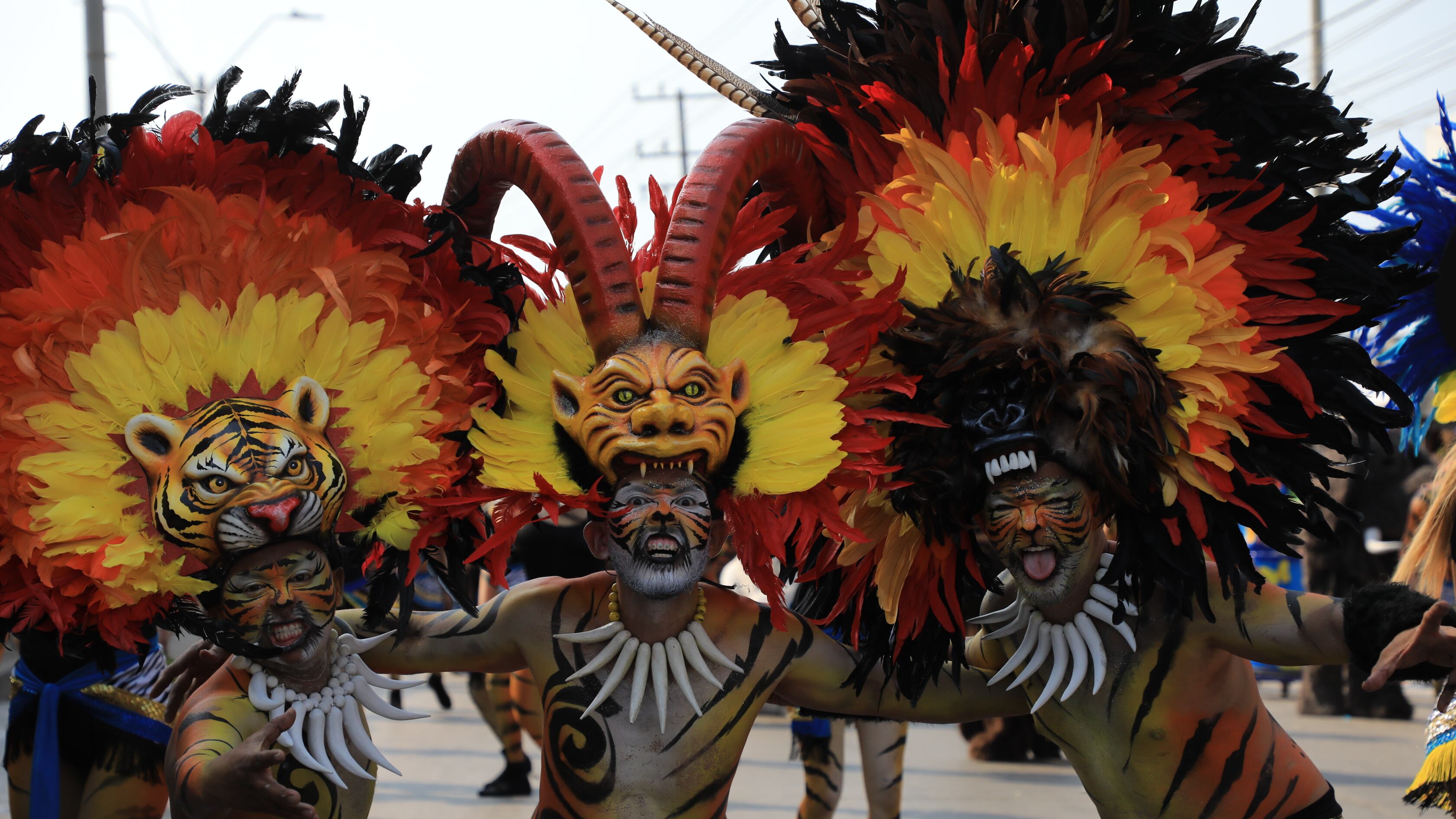 Disfraz de fantasía del Carnaval de Barranquilla.