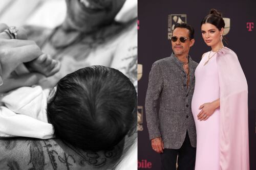 Muestra de que su ‘flor’ no está pálida: Marc Anthony celebró Día del Padre con el nacimiento de su séptimo hijo