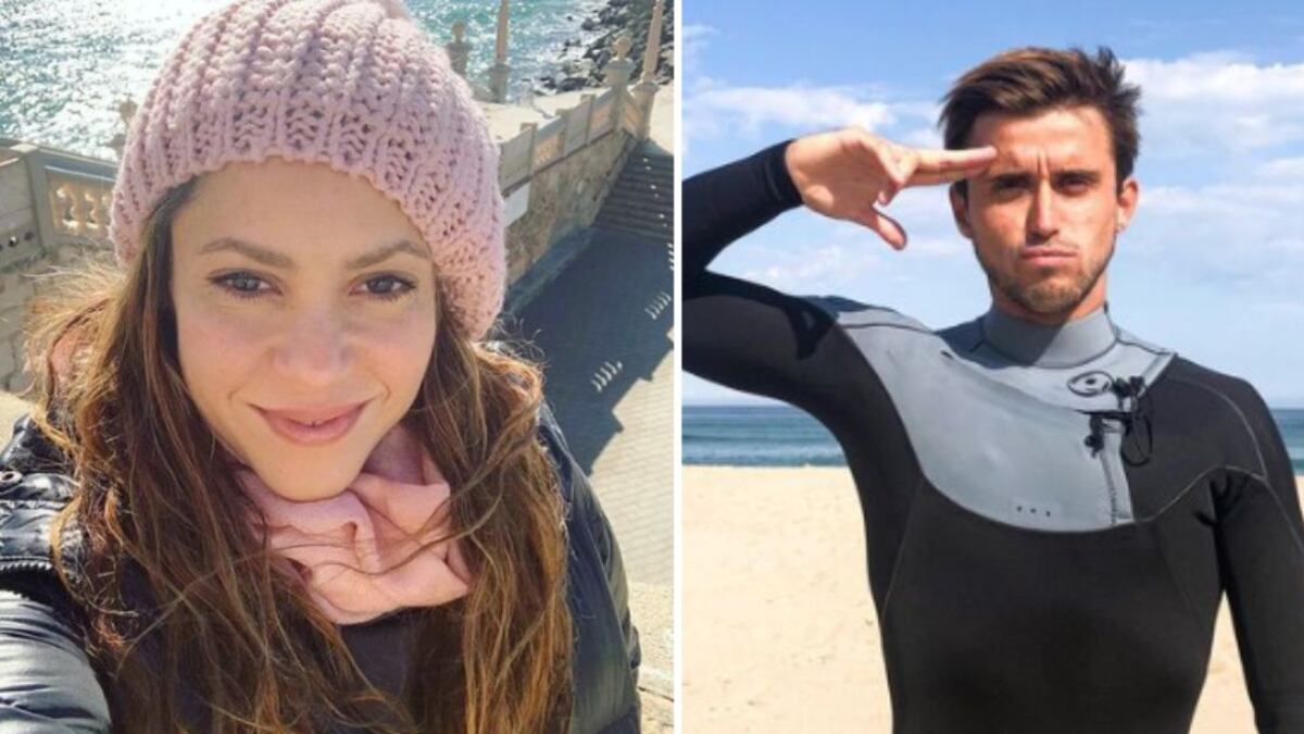 Fotos que prueban que el instructor de surf sería un gran novio para Shakira