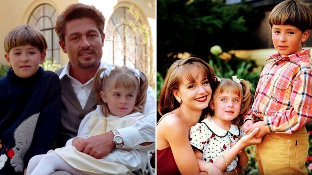 Fernando Colunga y Gaby Spanic tenían dos hijos en 'La usurpadora'