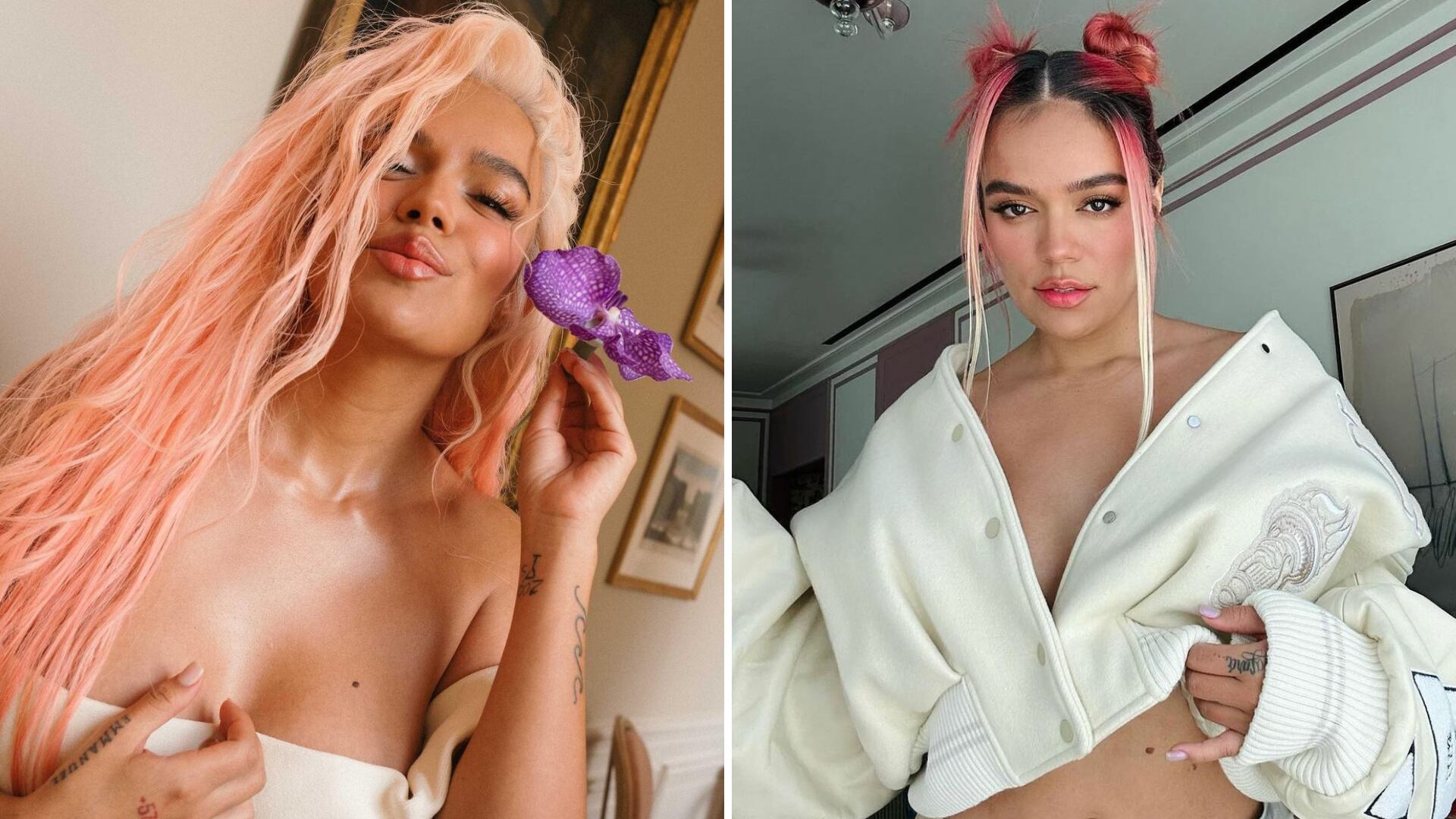 La artista se tomó varias fotos, pero una de estas desató la polémica por un detalle muy pequeño.