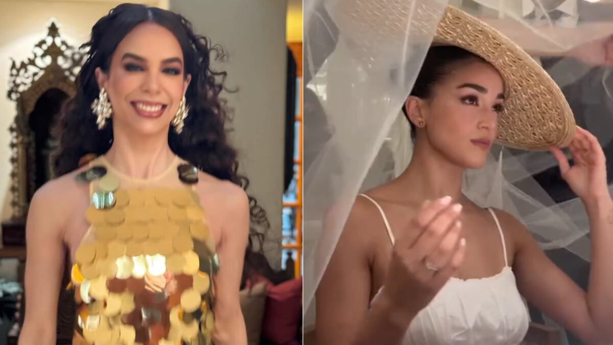 Alejandra Capetillo expuso la reacción de su madre al ver su vestido de novia.