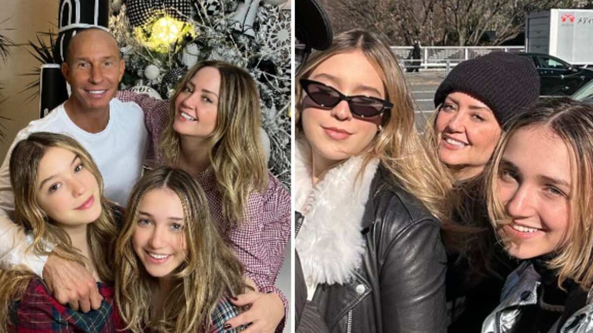 Las lujosas vacaciones de Andrea Legarreta con sus hijas y Erik Rubín en Japón