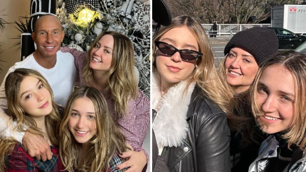 Las lujosas vacaciones de Andrea Legarreta con sus hijas y Erik Rubín en Japón