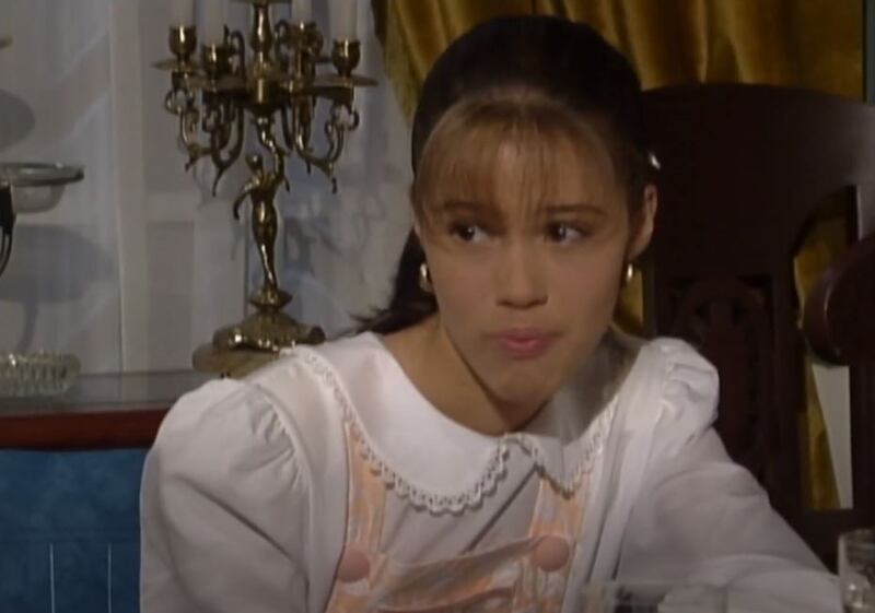 Alicia en "María, la del barrio"