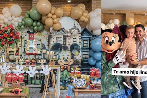 Qué envidia: Carolina Cruz trajo a Disney a Bogotá para la fiesta de su hijo Salvador