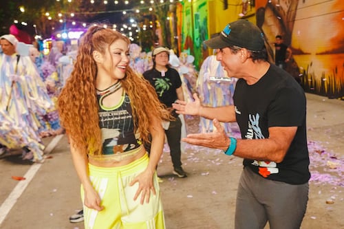 “Mi coletica”: Shakira y Beéle graban video en Barranquilla y se reúnen con el alcalde Char