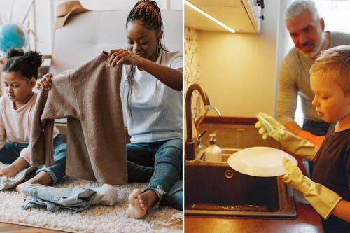 Niños que hacen tareas del hogar serán más exitosos en la adultez: 5 cosas que aprenden ayudando