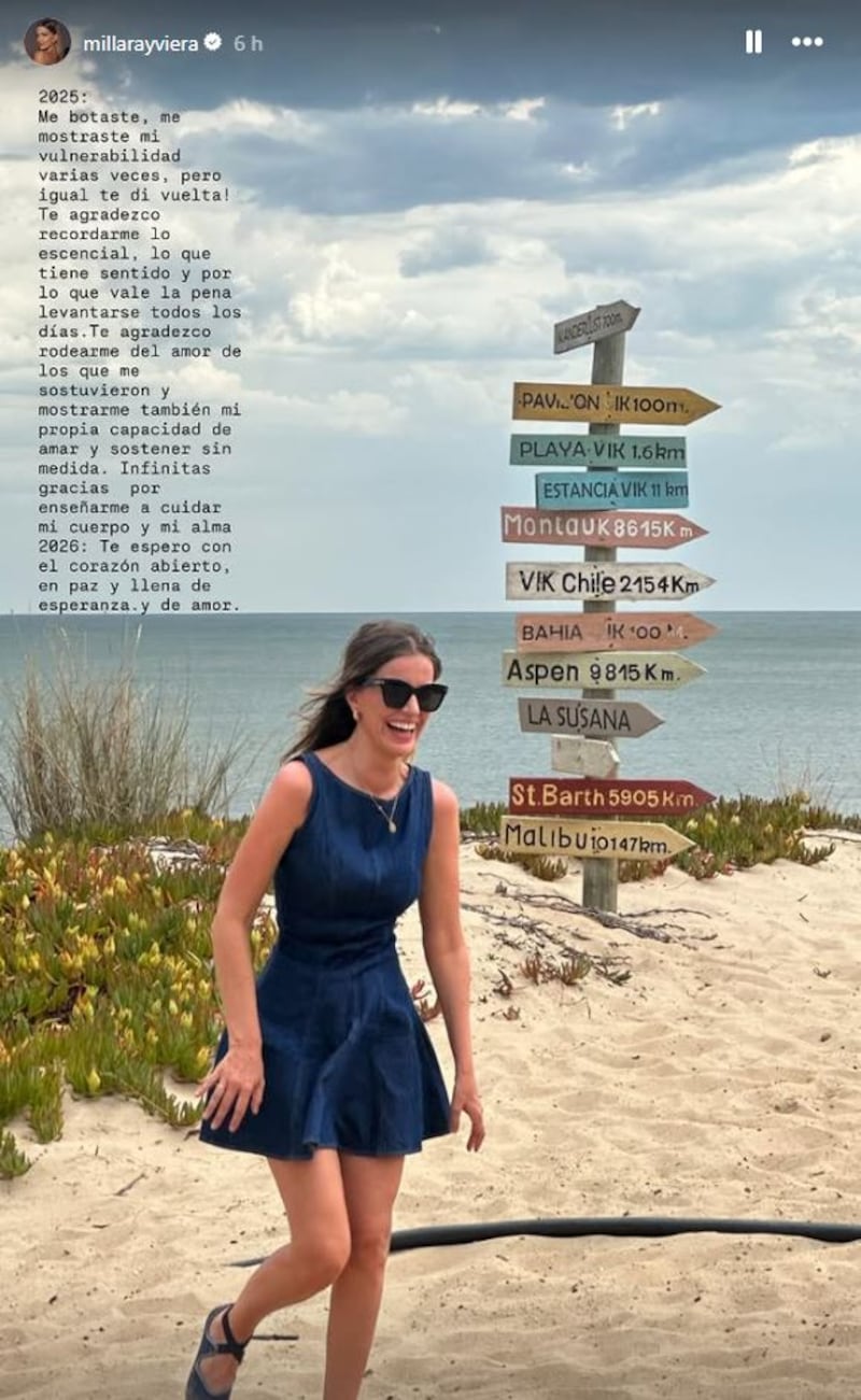 Millaray Viera vía Instagram