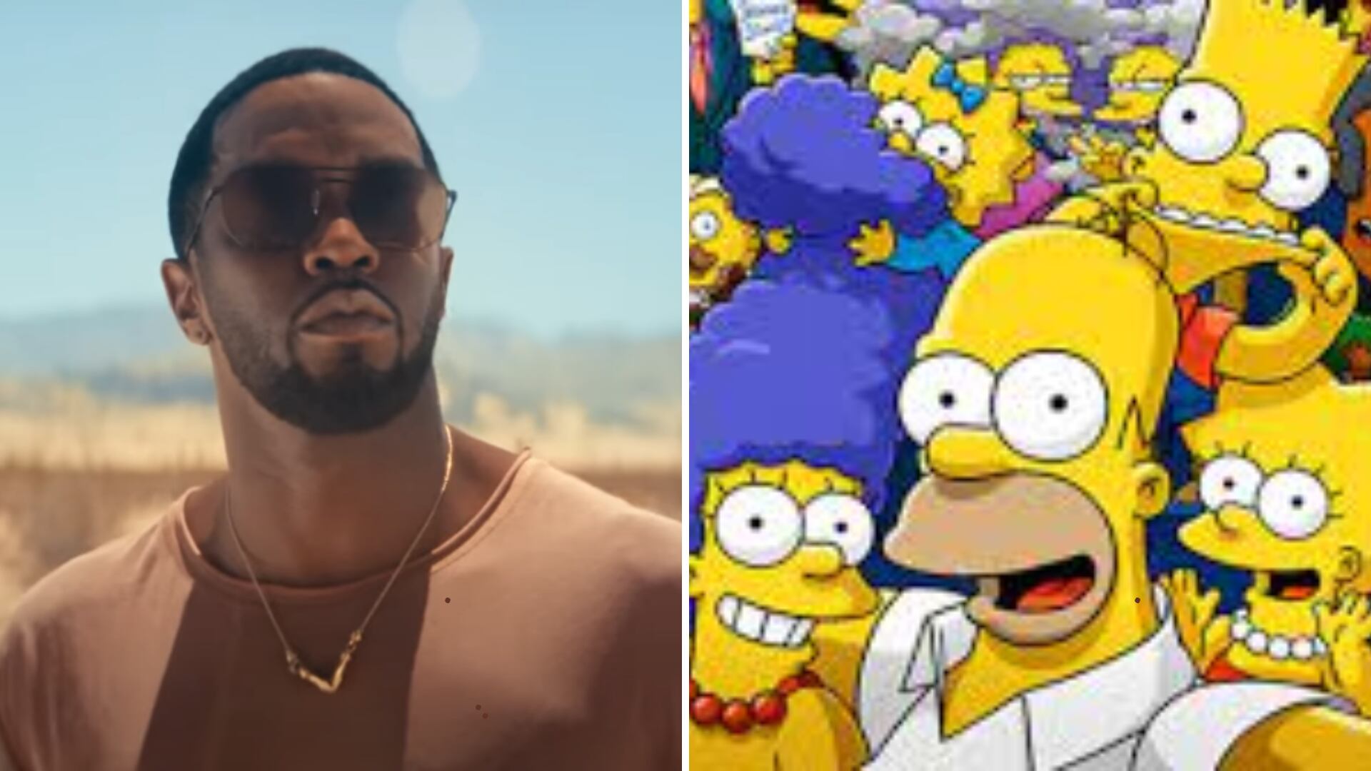 ¿Los Simpson revelaron una de las fiestas de Diddy?