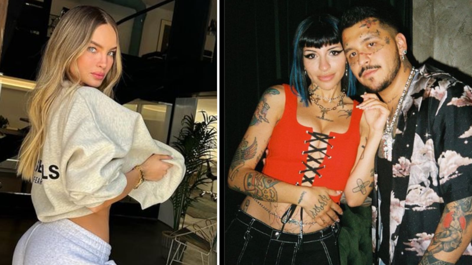 Belinda, Cazzu y Nodal