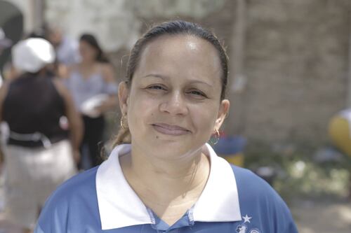 Mayerlis Angarita, la primera líder social en ganar el premio Anne Klein, en Alemania