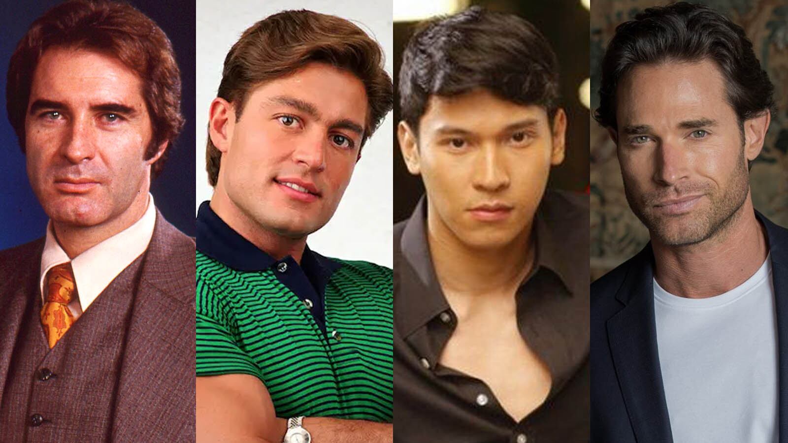 Los rostros de Luis Alberto de "Los ricos también lloran"