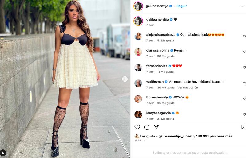 Galilea Montijo looks.
