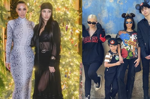 “Odia estar ahí”, Kourtney Kardashian presume su Navidad en familia, pero su hijo mayor preocupó por esto