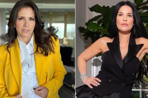 Martha Debayle y Alessandra Rosaldo lucieron conjuntos negros, pero aseguran que “una le robó cámara a la otra”