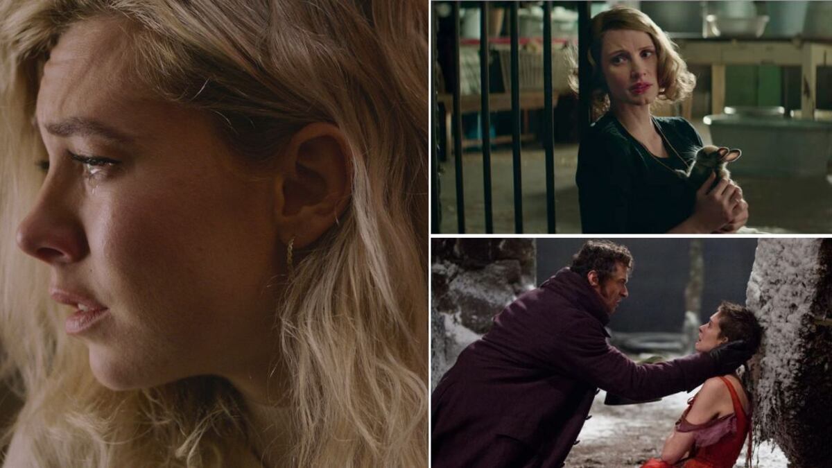 Escenas de las películas Fragmentos de una mujer, Un refugio inesperado y Los miserables