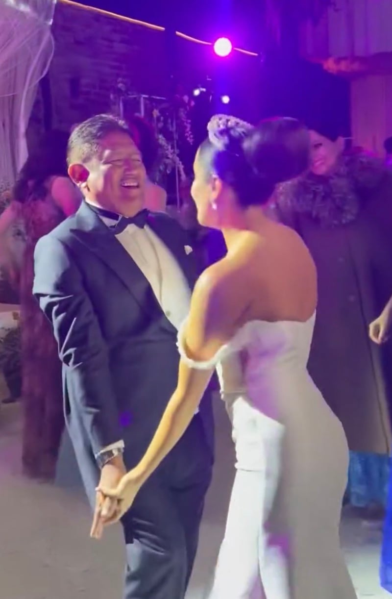 Boda del productor Juan Osorio y la actriz Eva Daniela