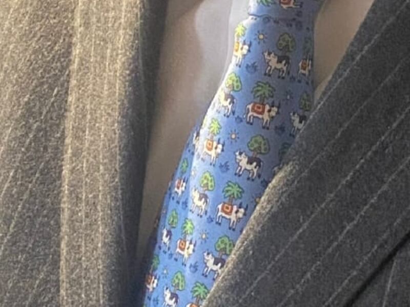 Corbata de Jose Felix Lafaurie