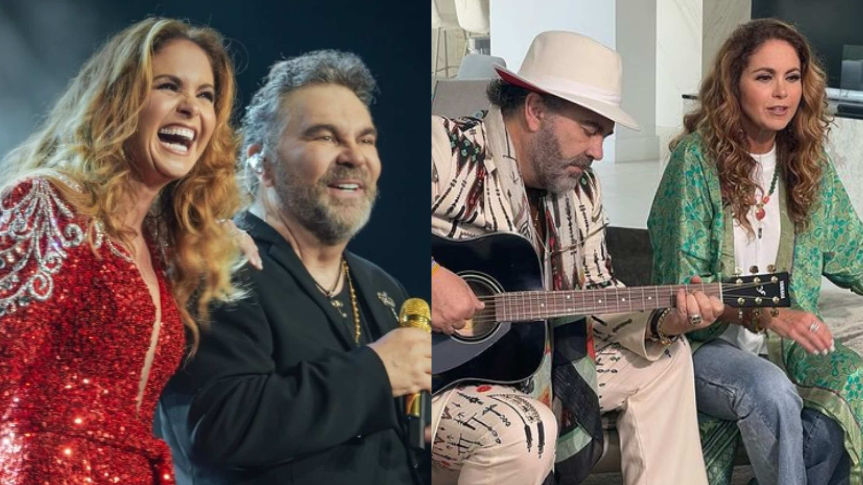Lucero y Mijares discutieron sobre uno de los temas que cantan en su gira