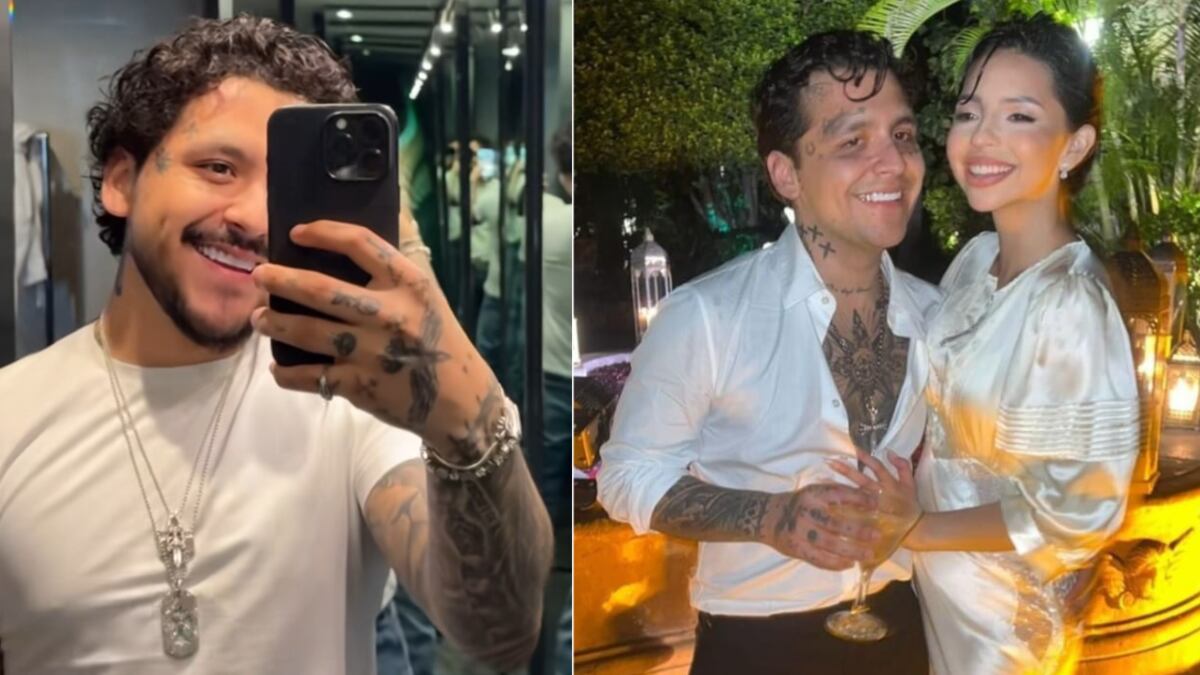 Un video de Christian Nodal junto a su cuñado causó controversia por esta razón.