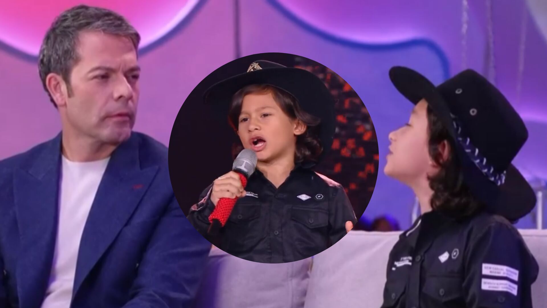 Concursante de 'La Voz Kids' 'cogió de parche' a Iván Lalinde y los entrenadores