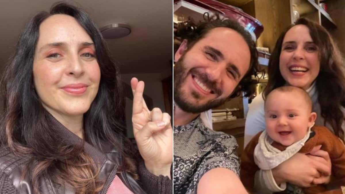 Las adorables fotos navideñas de Irán Castillo con sus hijos y prometido