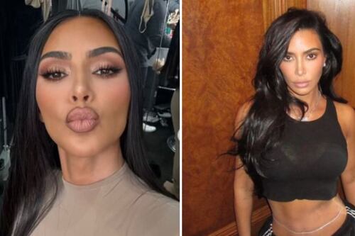 Kim Kardashian asistió a los Oscar, pero su peinado se llevó las miradas: le dicen “ridículo”