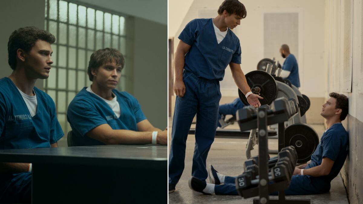 Reencuentro de los hermanos Menéndez