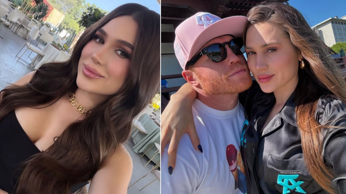 Fernanda Gómez y Saúl 'Canelo' Álvarez
