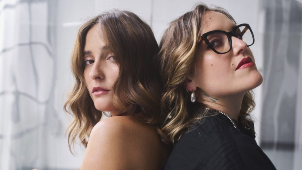 Marilia Monzón y Denise Gutiérrez