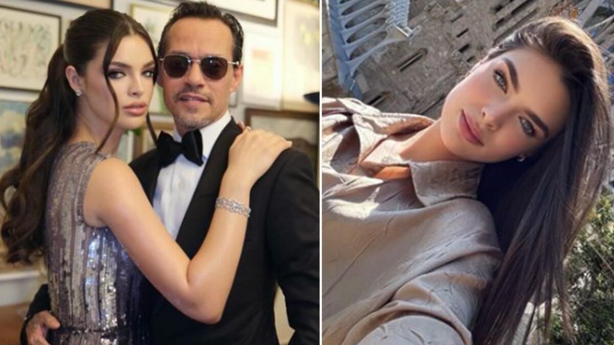 Nadia Ferreira y Marc Anthony hijo