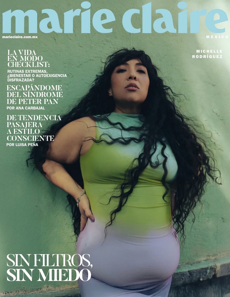 Michelle Rodríguez en la revista Marie Claire