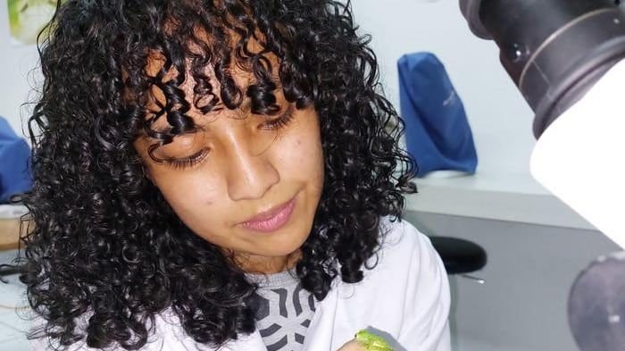 Mylena Masache, herpetóloga ecuatoriana