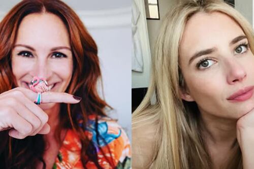 “Igualita a Julia Roberts”, Emma Roberts le dijo adiós al rubio y lleva el color de cabello en tendencia este 2025