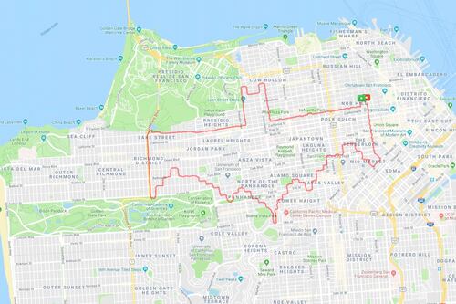 Conoce al hombre que crea figuras espectaculares mientras corre