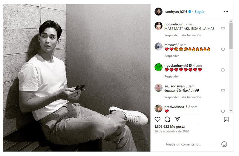 Fotos de Kim Soo-hyun, el actor de La reina de las lágrimas que arranca suspiros