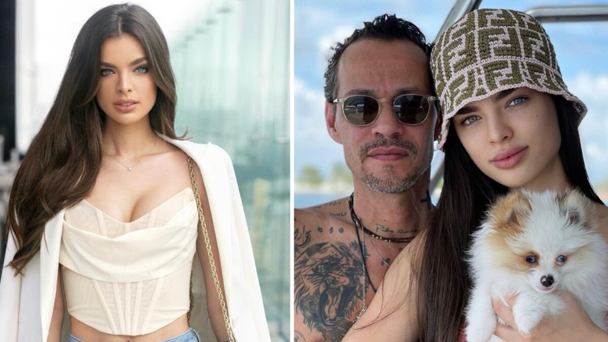 Nadia Ferreira y Marc Anthony