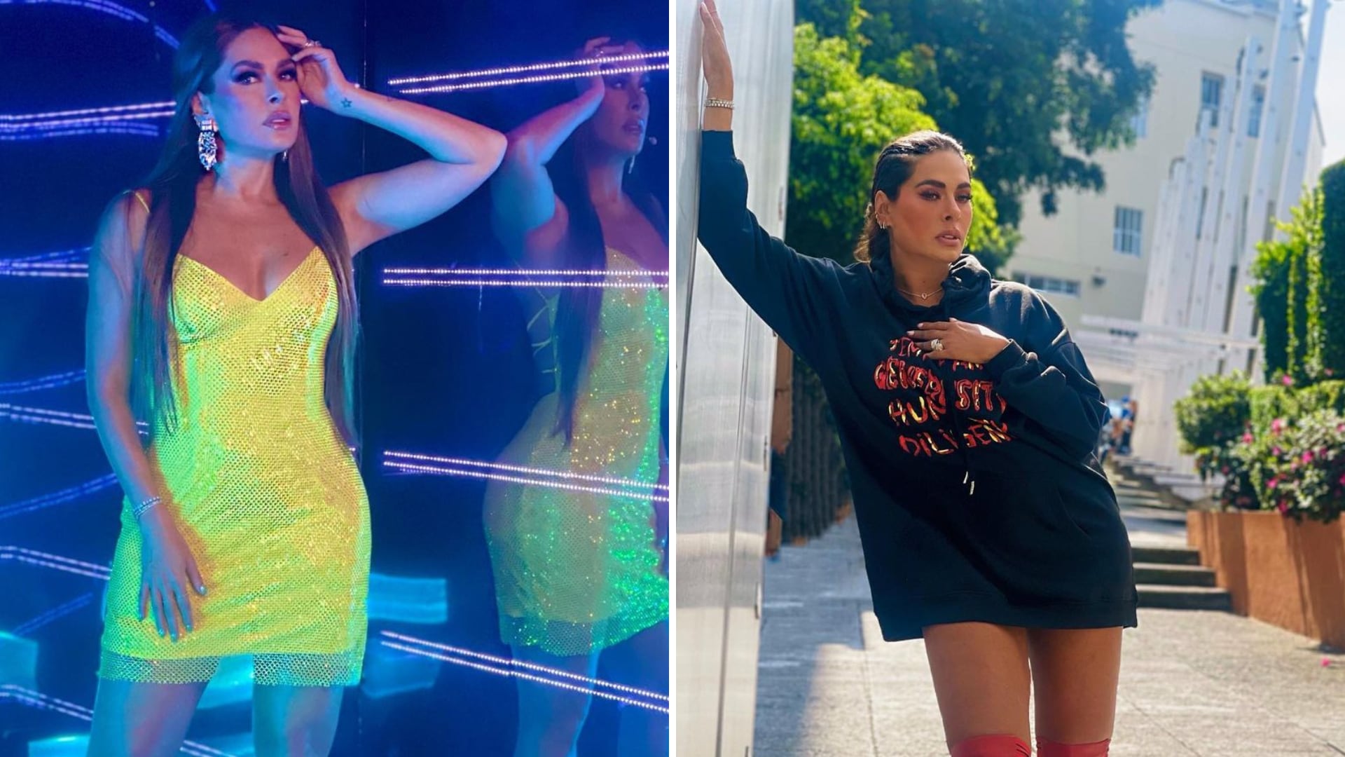 La modelo tuvo una experiencia aterradora