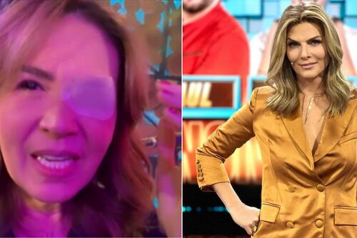 ¿Montse se puso celosa? Yolanda Andrade se reencuentra con su ex y le plantó un beso en la boca