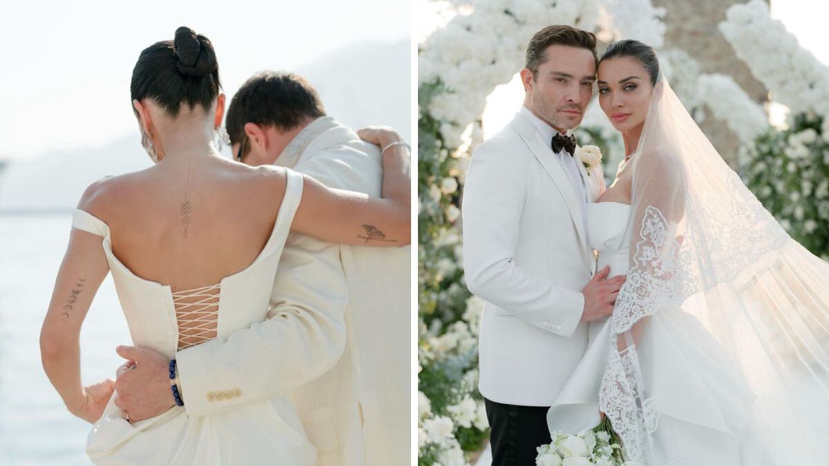 Así fue la boda de Ed Westwick, de ‘Gossip Girl’.