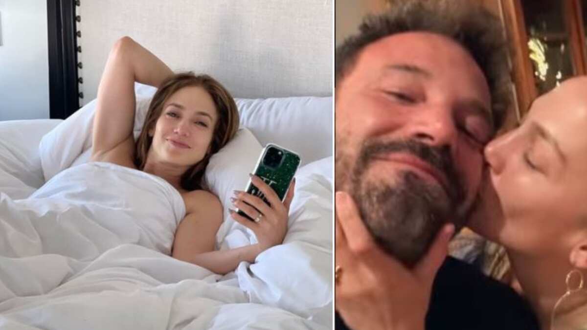 Jennifer y Ben Affleck se casaron en secreto.