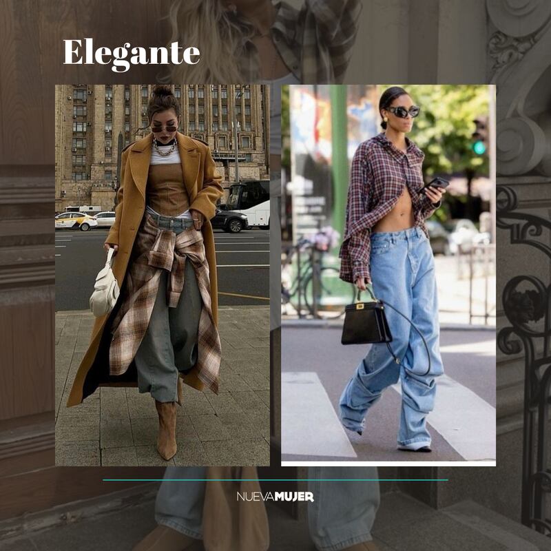 Las camisas de estilo grunge serán tendencia.