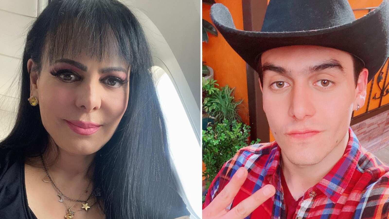 Maribel Guardia y su hijo Julián Figueroa