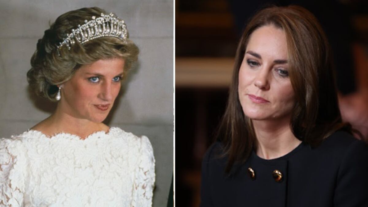 Lady Di y Kate Middleton tiara