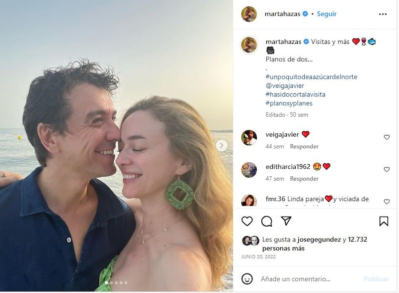 Marta Hazas está felizmente casada