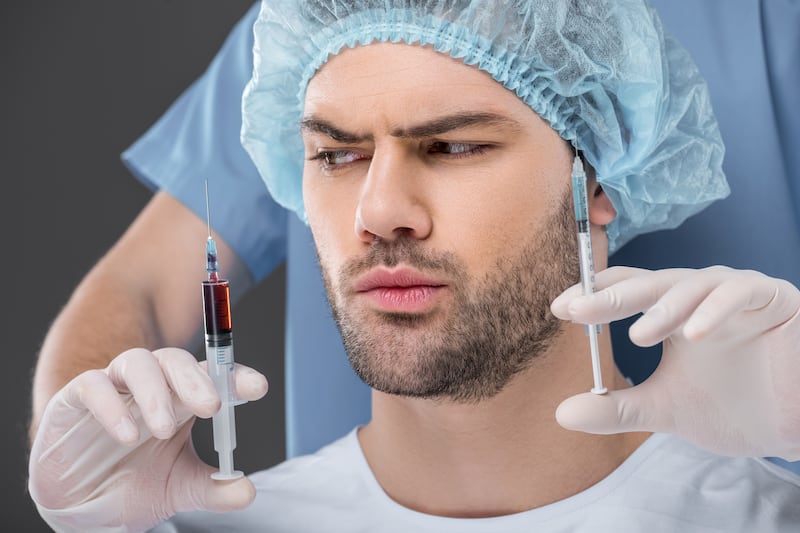 Botox íntimo masculino.