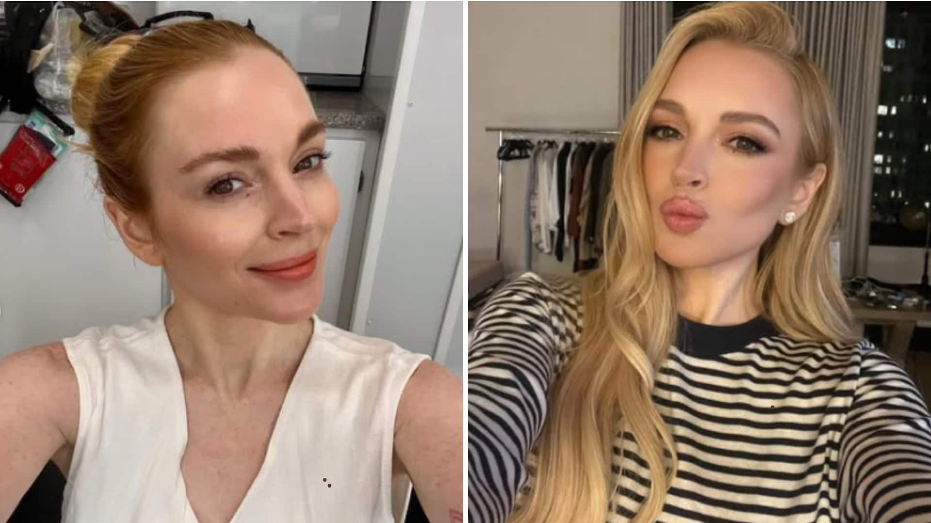 Lindsay Lohan regresó con un aspecto súper mejorado y que ha impactado a todos. Ahora mostró su rostro lavado  y sorprendió.