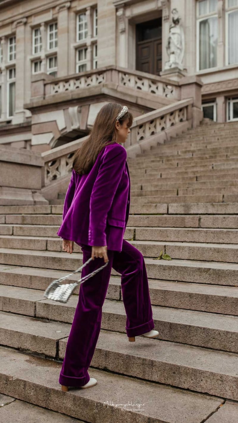 ¿Adiós pantalones culotte? Los pantalones ‘velutto’ prometen elegancia pura a quien los lleve